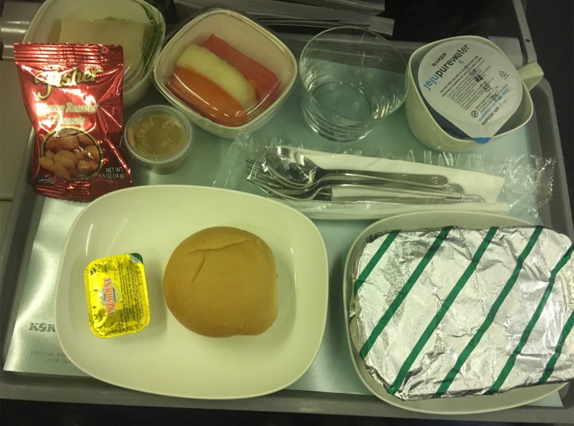 Korean Air- 飞机餐