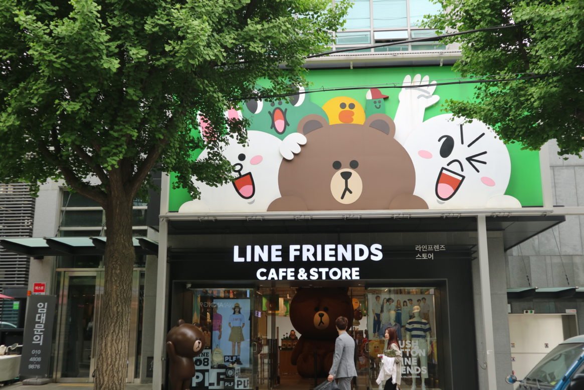 Line Friends Cafe & Store-韩国之旅day3&4