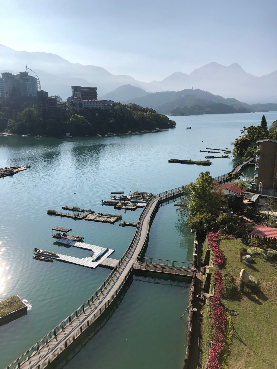 日月潭大饭店湖景