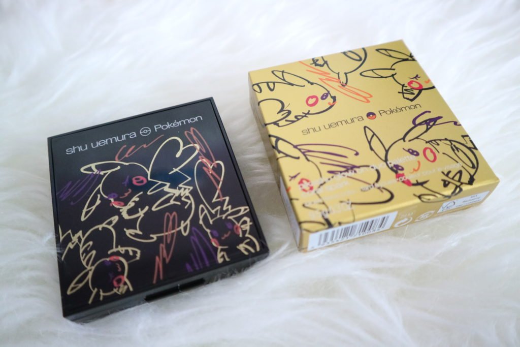 植村秀皮卡秀双色颊彩盘 (珊瑚光束) shu uemura pikashu glow on duo palette (coral spark)