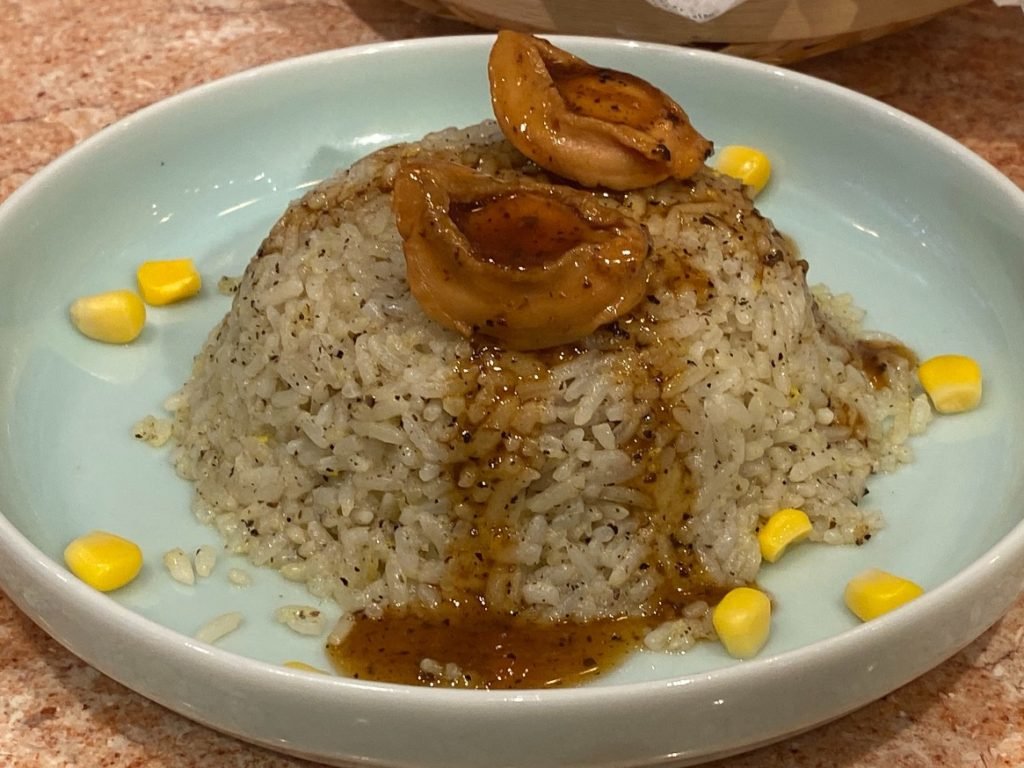 Braised Rice w Abalone Black Truffle 鲍鱼焖饭